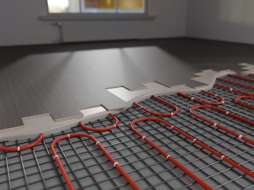 heated floors
